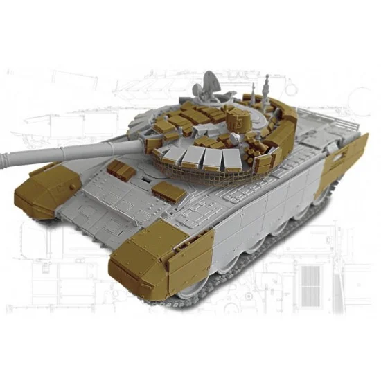 MiniArm B35255 1/35 T-72B3M (mod. 2022) Conversion Set for Meng kits