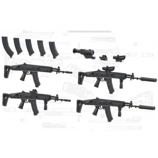 MiniArm B35275 1/35 Modern Russian Armour AK-12M (4pcs)