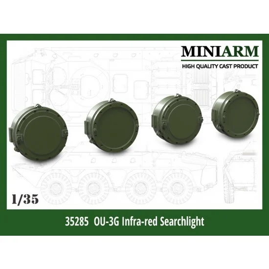 MiniArm B35285 1/35 OU-3G Infra-red Searchlight (device night vision)