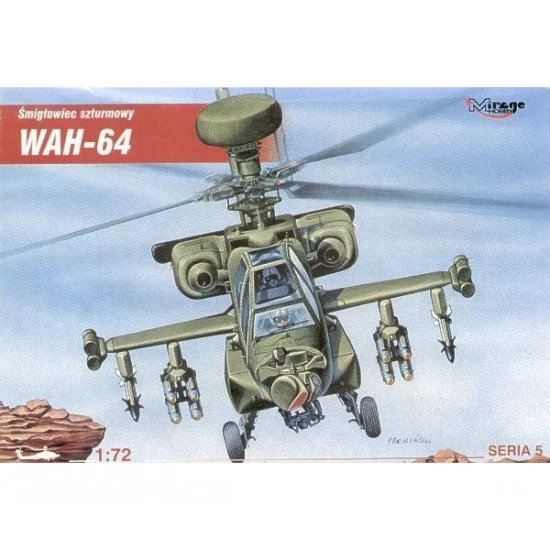 Mirage Hobby 72053 1/72 Wah-64 Multi-Mission Combat Helicopter