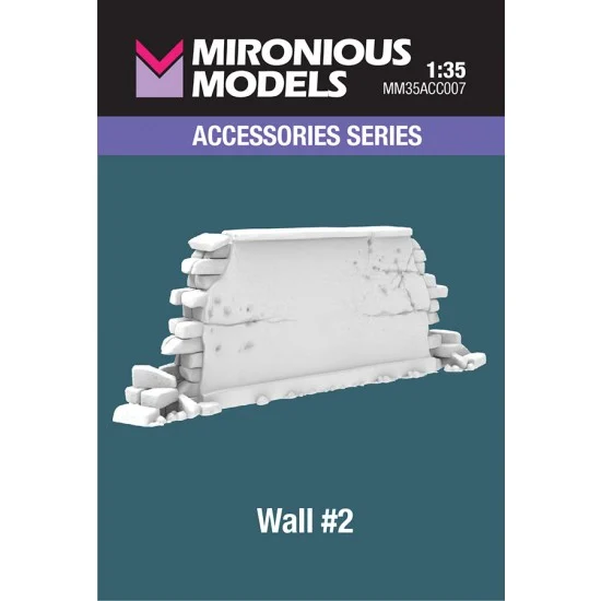 Mironious MM35ACC007 1/35 Wall #2 - Scenics & Diorama