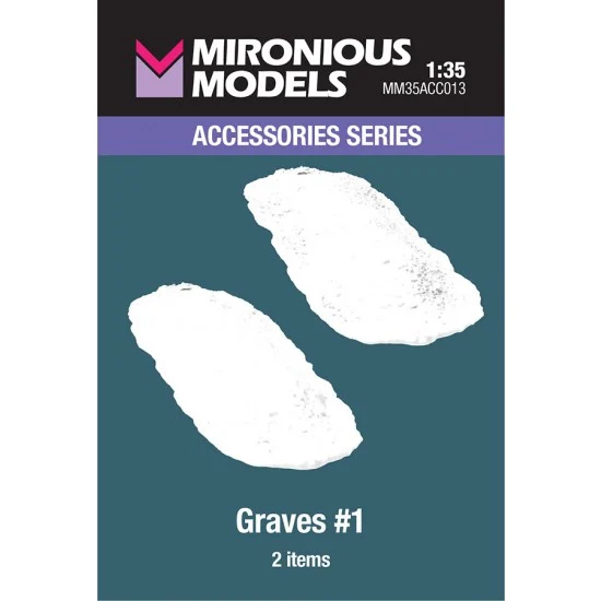Mironious MM35ACC013 1/35 Graves #1 - Scenics & Diorama