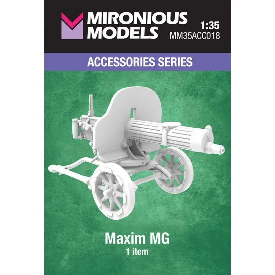 Mironious MM35ACC018 1/35 Maxim MG - Military Vehicles & Tanks