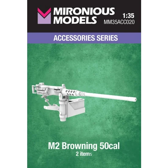 Mironious MM35ACC020 1/35 M2 Browning 50cal - Military Vehicles & Tanks
