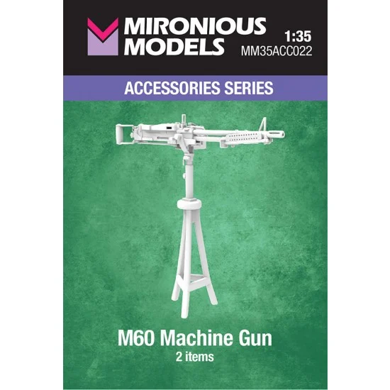 Mironious MM35ACC022 1/35 M60 Machine Gun - Military Vehicles & Tanks