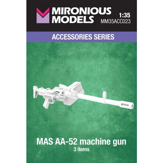 Mironious MM35ACC023 1/35 MAS AA-52 machine gun