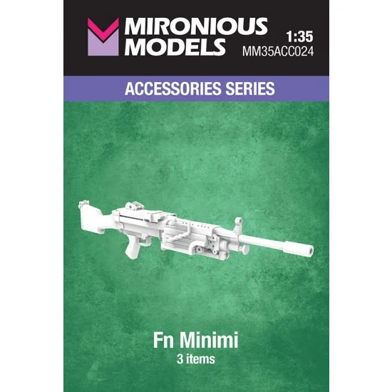 Mironious MM35ACC024 1/35 Fn Minimi - Military Vehicles & Tanks