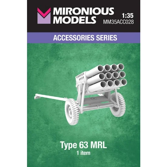 Mironious MM35ACC028 1/35 Type 63 MRL - Military Vehicles & Tanks