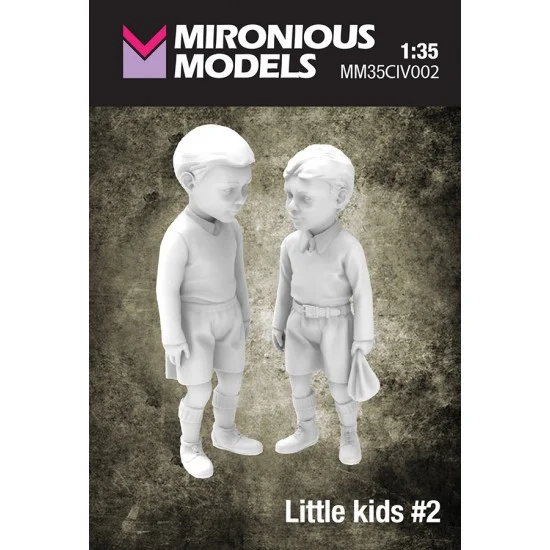 Mironious MM35CIV002 1/35 Little kids #2 - Model Figures