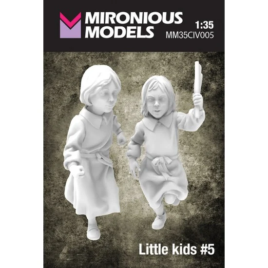 Mironious MM35CIV005 1/35 Little kids #5 - Model Figures