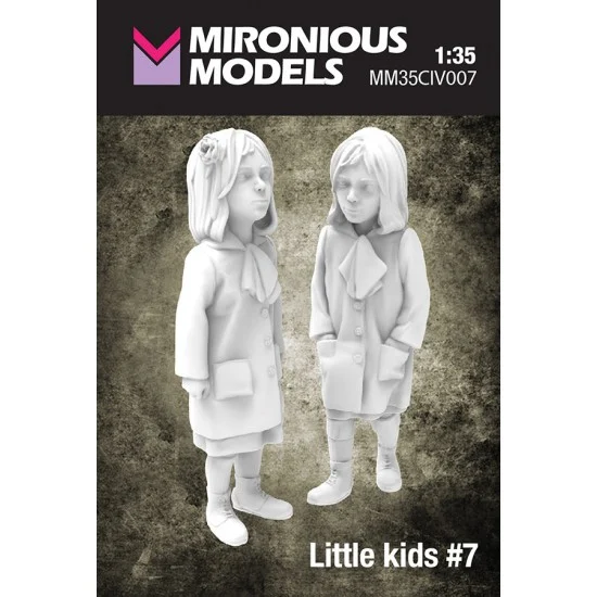 Mironious MM35CIV007 1/35 Little kids #7 - Model Figures