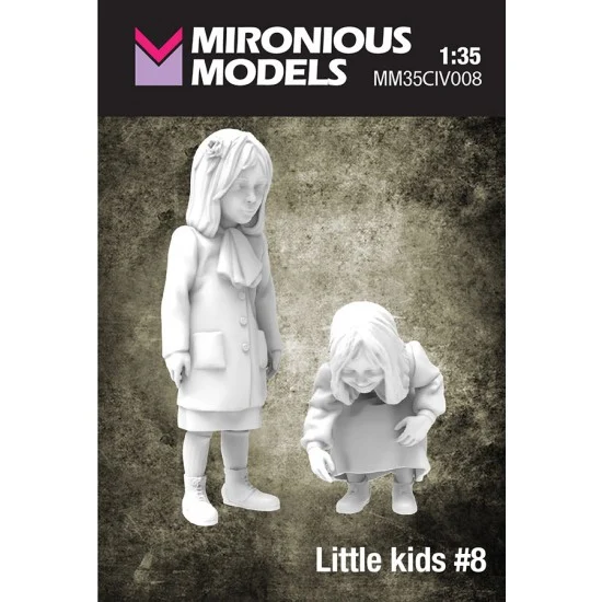 Mironious MM35CIV008 1/35 Little kids #8 - Model Figures