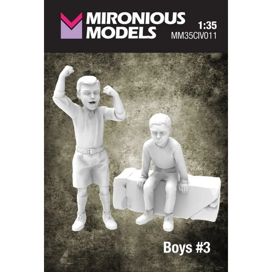 Mironious MM35CIV011 1/35 Boys #3 - Model Figures