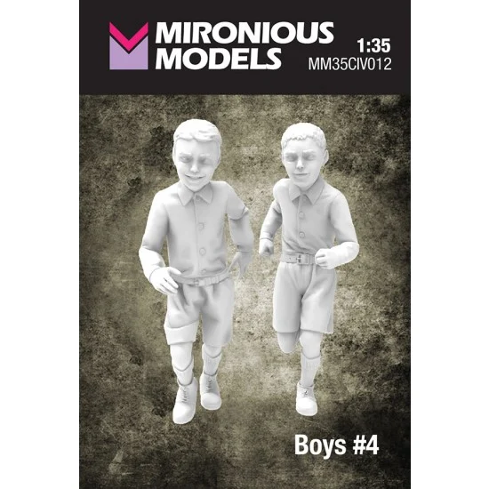 Mironious MM35CIV012 1/35 Boys #4 - Model Figures