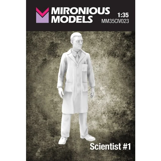 Mironious MM35CIV023 1/35 Scientist #1 - Model Figures