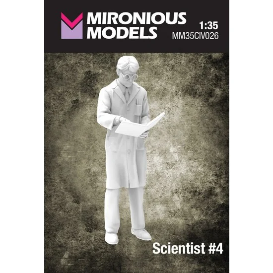 Mironious MM35CIV026 1/35 Scientist #4 - Model Figures