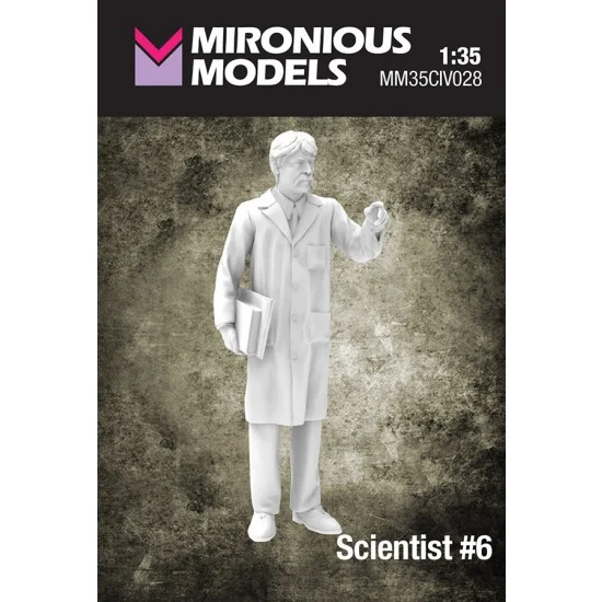 Mironious MM35CIV028 1/35 Scientist #6 - Model Figures