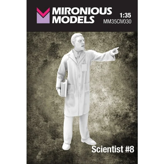 Mironious MM35CIV030 1/35 Scientist #8 - Model Figures