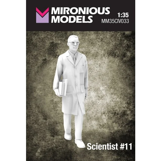 Mironious MM35CIV033 1/35 Scientist #11 - Model Figures