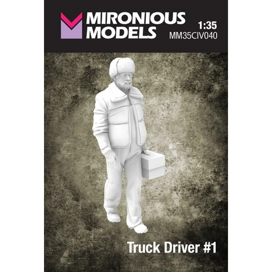 Mironious MM35CIV040 1/35 Truck Driver #1 - Model Figures