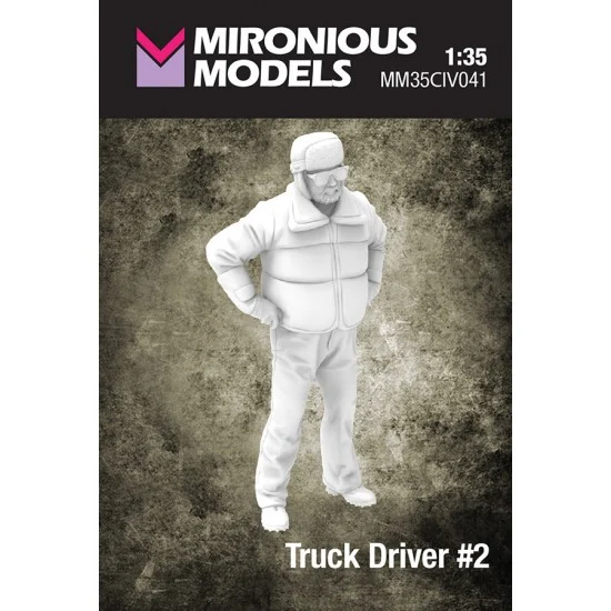Mironious MM35CIV041 1/35 Truck Driver #2 - Model Figures