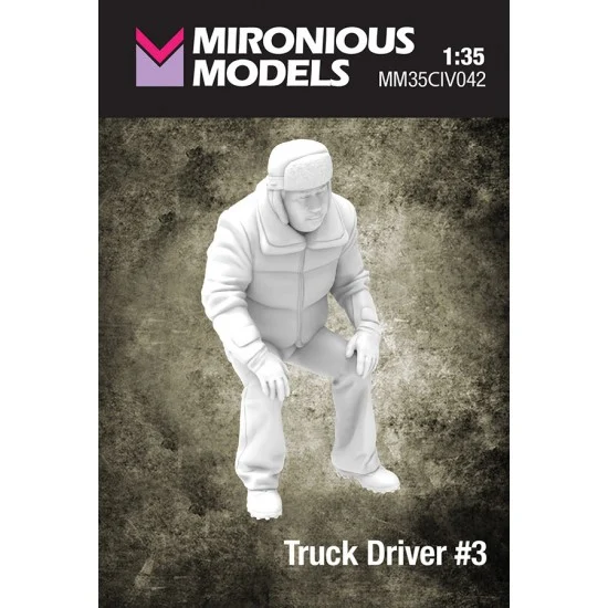 Mironious MM35CIV042 1/35 Truck Driver #3 - Model Figures