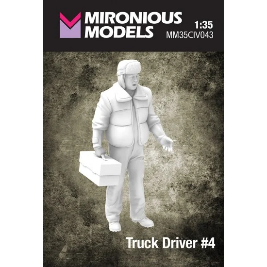 Mironious MM35CIV043 1/35 Truck Driver #4 - Model Figures
