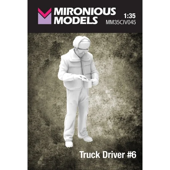 Mironious MM35CIV045 1/35 Truck Driver #6 - Model Figures