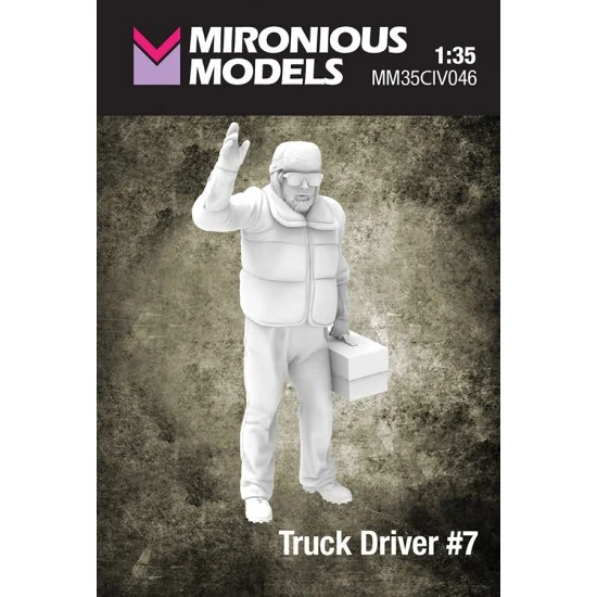 Mironious MM35CIV046 1/35 Truck Driver #7 - Model Figures