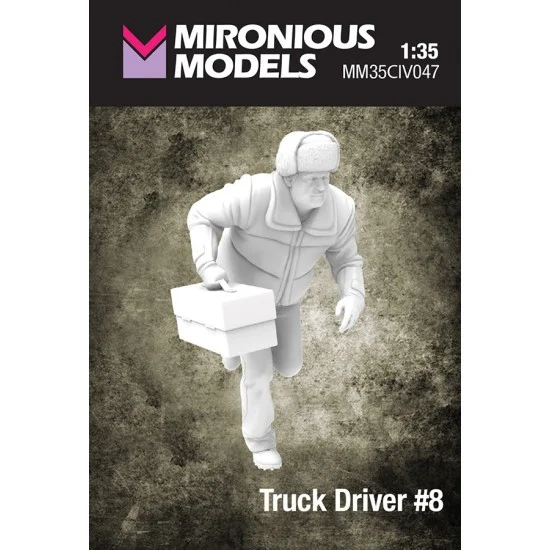 Mironious MM35CIV047 1/35 Truck Driver #8 - Model Figures