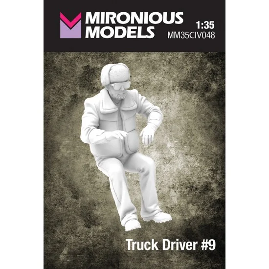 Mironious MM35CIV048 1/35 Truck Driver #9 - Model Figures