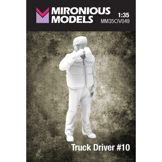 Mironious MM35CIV049 1/35 Truck Driver #10 - Model Figures
