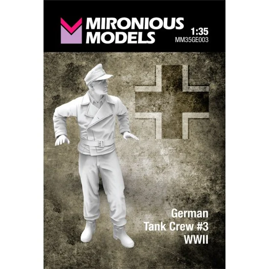 Mironious MM35GE003 1/35 WWII German Tank Crew #3 - Model Figures