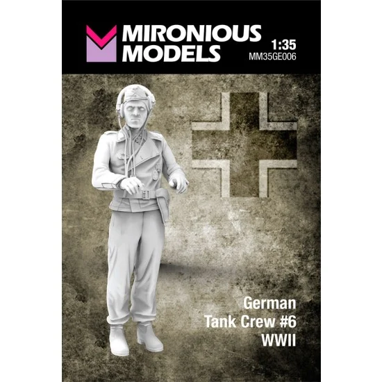Mironious MM35GE006 1/35 WWII German Tank Crew #6 - Model Figures