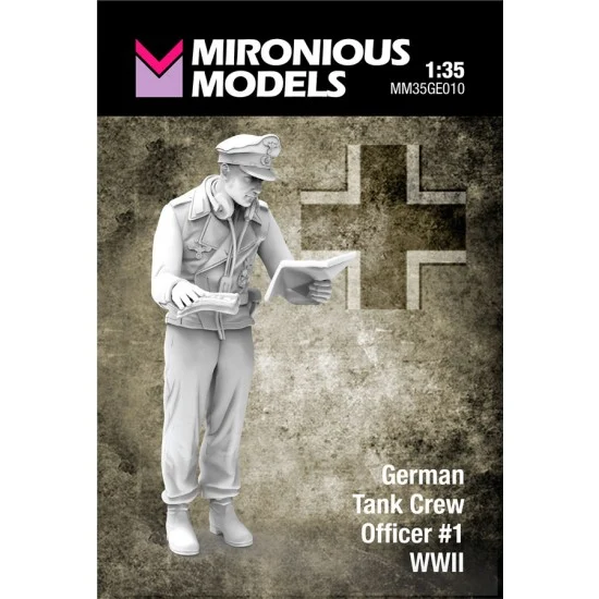 Mironious MM35GE010 1/35 WWII German Tank Crew Officer #1 - Model Figures
