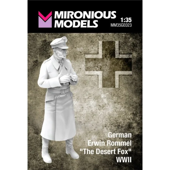 Mironious MM35GE023 1/35 WWII Erwin Rommel "The Desert Fox" - Model Figures