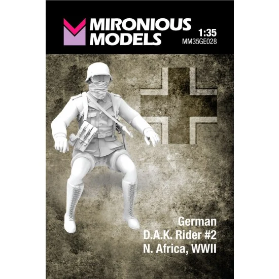 Mironious MM35GE028 1/35 WWII German D.A.K. Rider #2, North African campaign - Model Figures