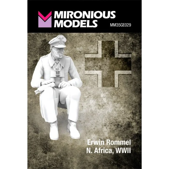 Mironious MM35GE029 1/35 WWII Erwin Rommel, North African campaign - Model Figures