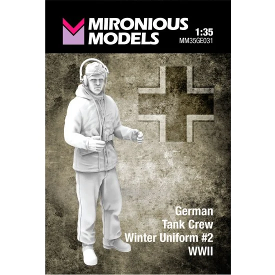 Mironious MM35GE031 1/35 WWII German Tank Crew Winter Uniform #2 - Model Figures