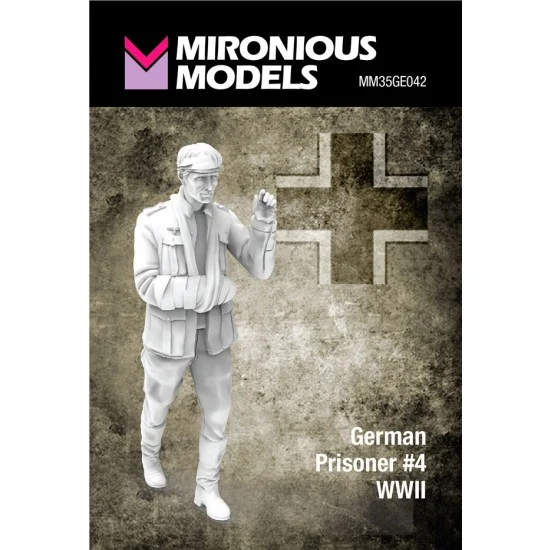 Mironious MM35GE042 1/35 WWII German Prisoner #4 - Model Figures