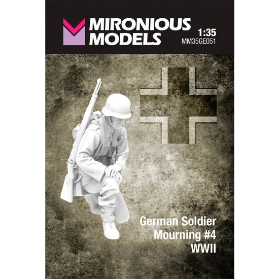 Mironious MM35GE051 1/35 WWII German Soldier Mourning #4 - Model Figures