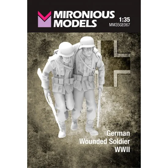 Mironious MM35GE067 1/35 WWII German Wounded - Model Figures