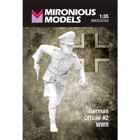 Mironious MM35GE069 1/35 WWII German Officer #2 - Model Figures