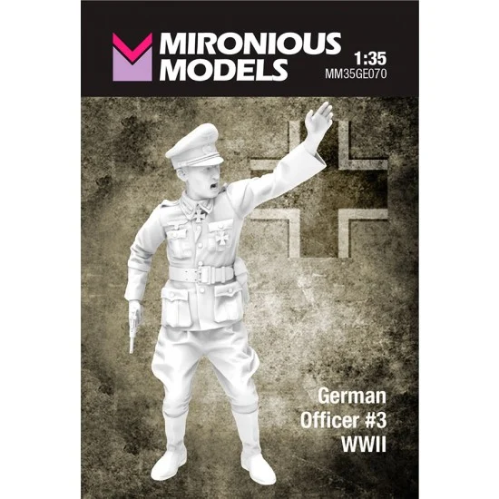 Mironious MM35GE070 1/35 WWII German Officer #3 - Model Figures