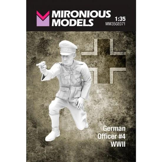 Mironious MM35GE071 1/35 WWII German Officer #4 - Model Figures