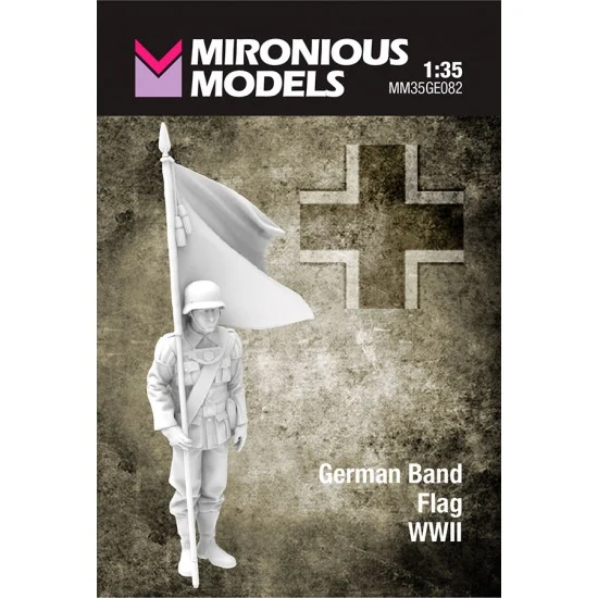 Mironious MM35GE082 1/35 WWII German Band Flag - Model Figures