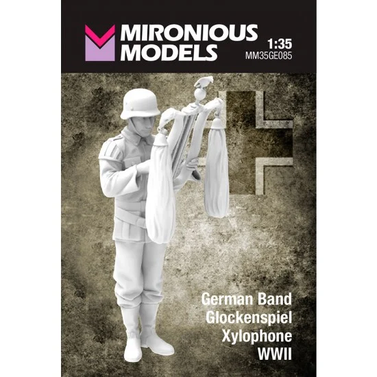 Mironious MM35GE085 1/35 WWII German Band Glockenspiel Xylophone - Model Figures