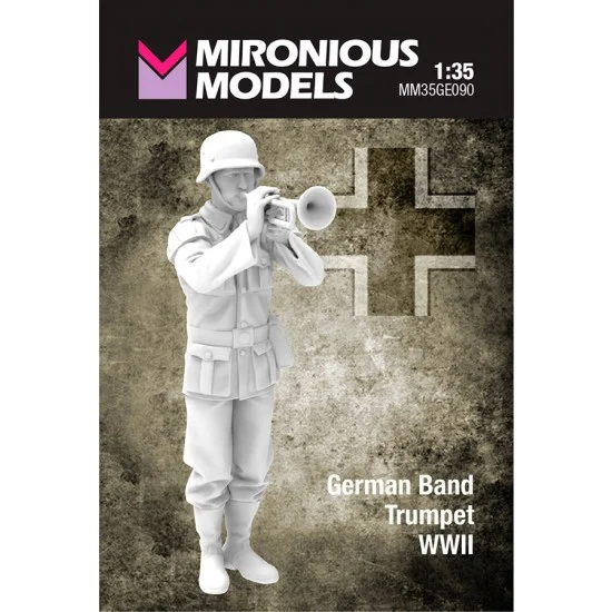 Mironious MM35GE090 1/35 WWII German Band Trumpet - Model Figures