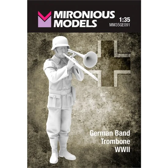 Mironious MM35GE091 1/35 WWII German Band Trombone - Model Figures