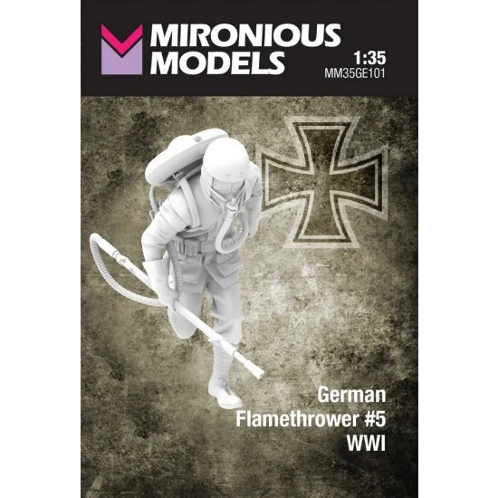 Mironious MM35GE101 1/35 WWI German Flamethrower #5 - Model Figures